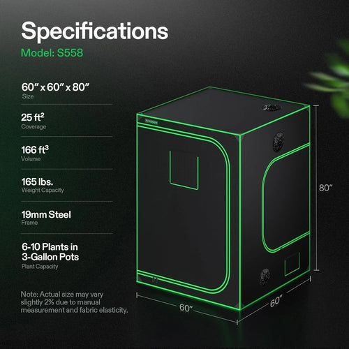 5x5 VivoSun Grow-tent