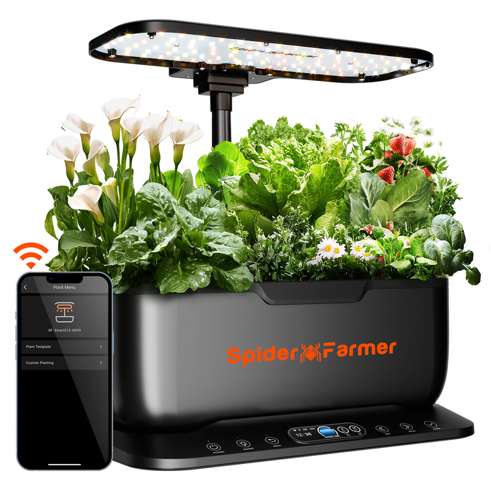 Spider Farmer SmartG12 Hydroponic Garden System