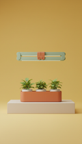 Plug-and-Play Grow Light in Earthy Tones