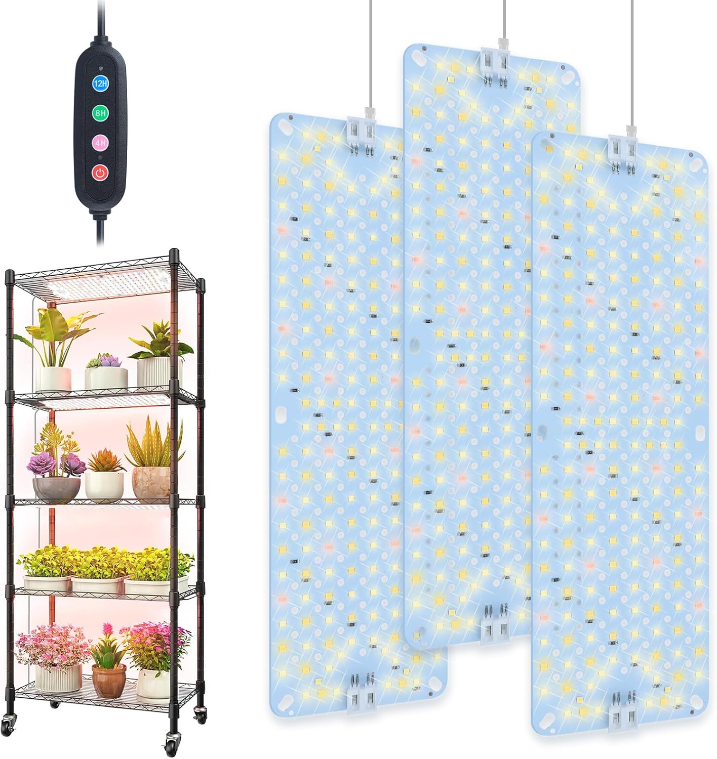 Seed Starter Shelf Lights