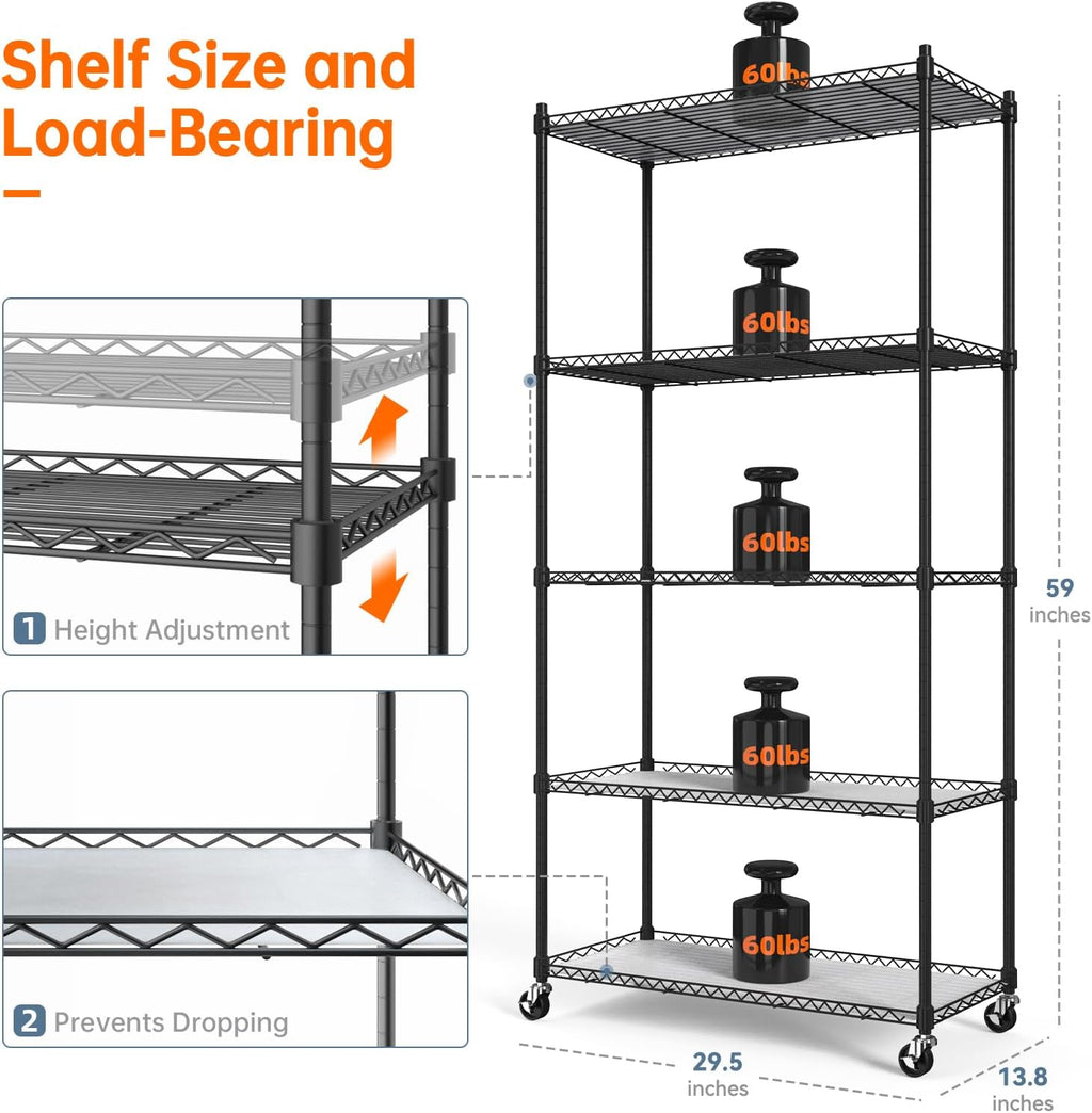 Grow Light Shelf with Timer
